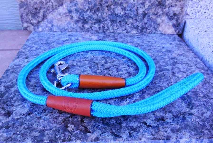 3/8 inch poly nylon leash in 4ft length